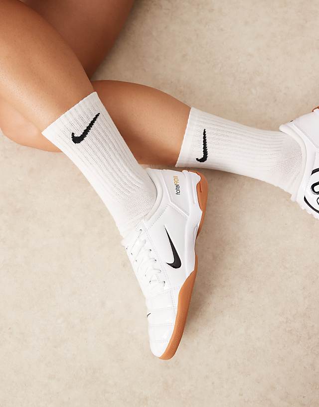Asos Nike Training Everyday Lightweight 3 Pack Ankle Socks In White