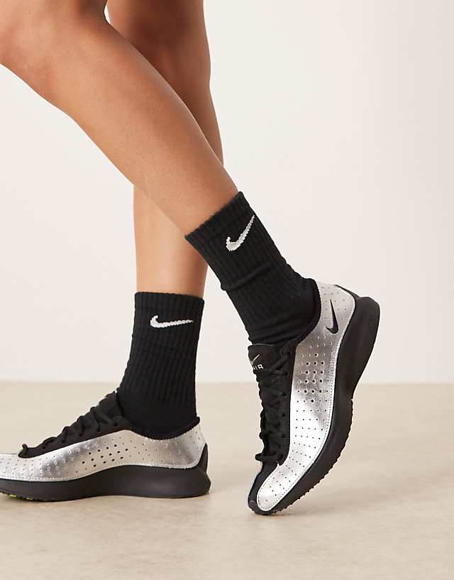 Asos Nike Training Everyday Lightweight 3 Pack Crew Socks In Black