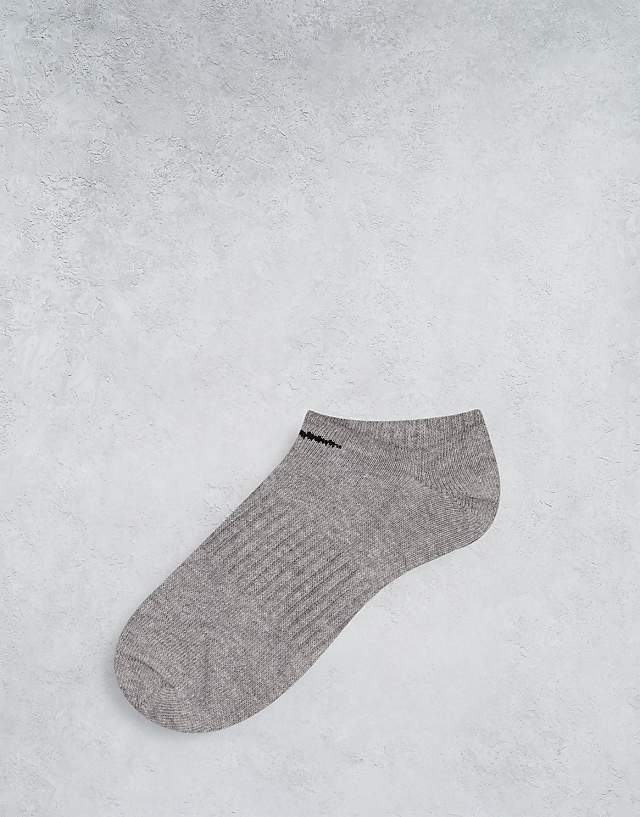 Asos Nike Training Everyday Lightweight 3 Pack No Show Socks In Multi