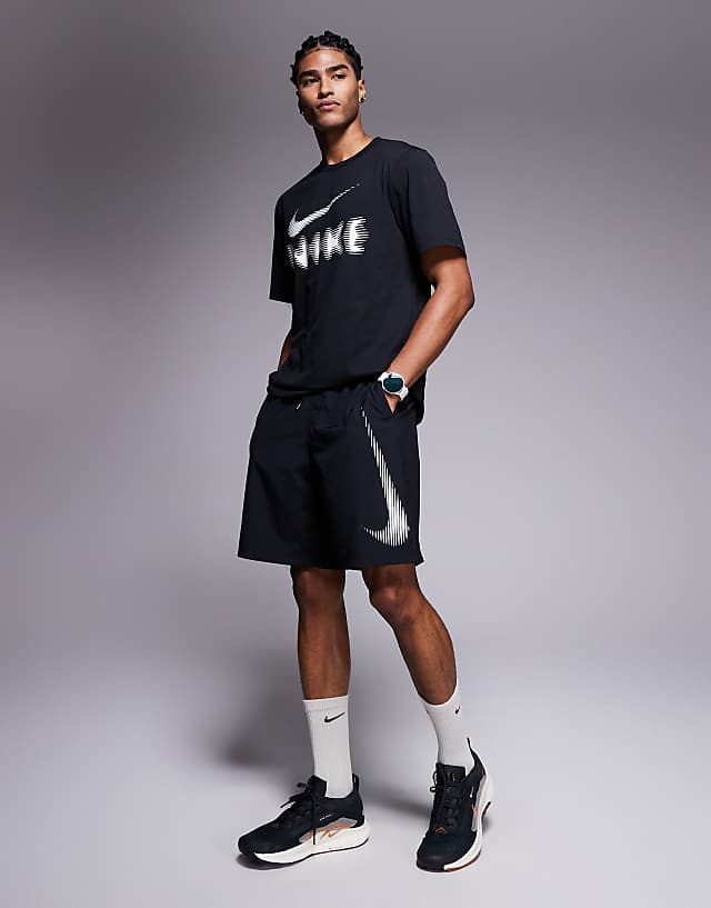 asos Nike Training Form Dri-FIT 9 inch shorts in black