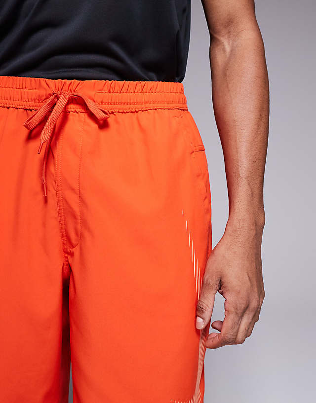 Asos Nike Training Form Dri-FIT 9 Inch Shorts In Red