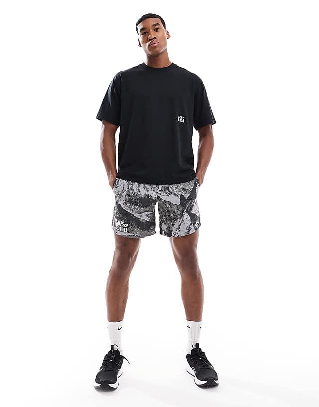 Asos Nike Training Heritage Dri-FIT T-shirt In Black