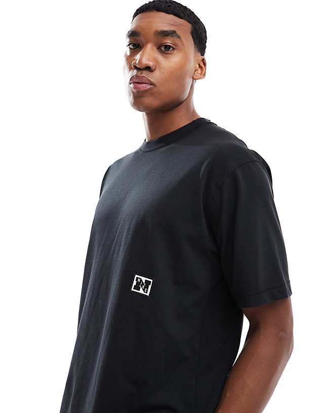 asos Nike Training Heritage Dri-FIT t-shirt in black