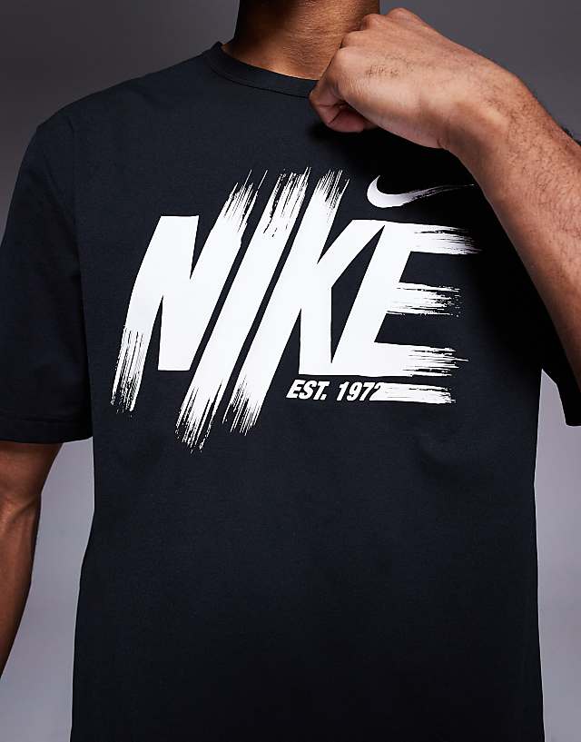 Asos Nike Training Hyverse Dri-Fit T-shirt In Black