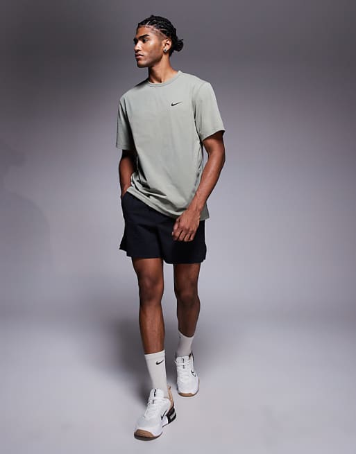 Asos Nike Training Hyverse Dri-Fit T-shirt In Light Khaki