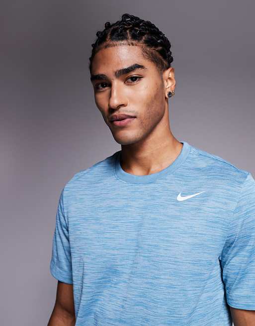 Asos Nike Training Legend Dri-FIT Veneer T-shirt In Blue