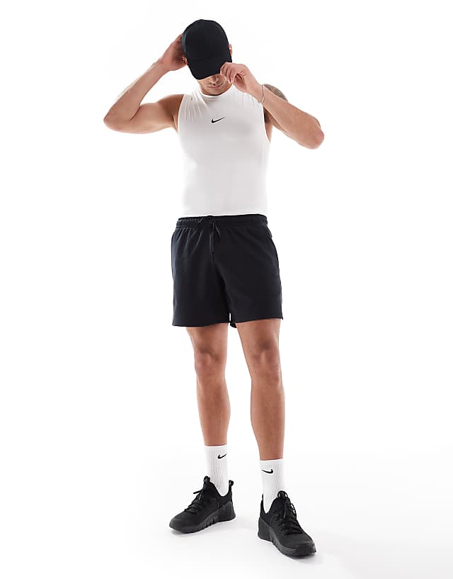 asos Nike Training Primary Dri-FIT 7 inch shorts in black