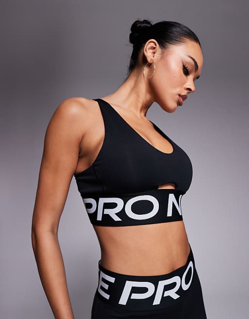 Asos Nike Training Pro High-waisted Sculpt Leggings And Sports Bra