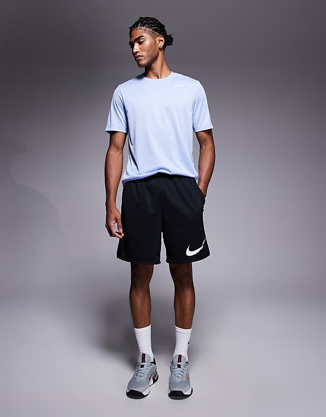 asos Nike Training Totality Dri-Fit knitted 7inch shorts in black