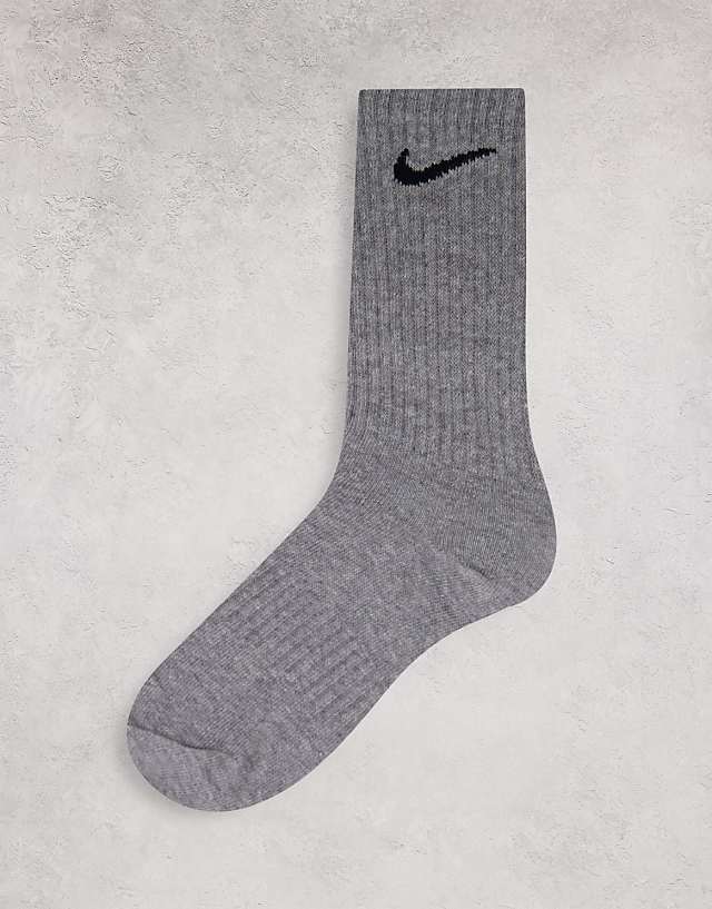 Asos Nike Training Unisex 3 Pack Crew Socks In Multi