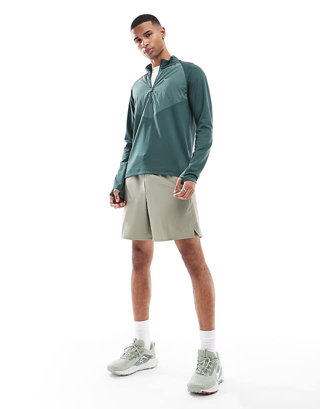 asos Nike Training Unlimited Dri-FIT woven 7 inch shorts in light green