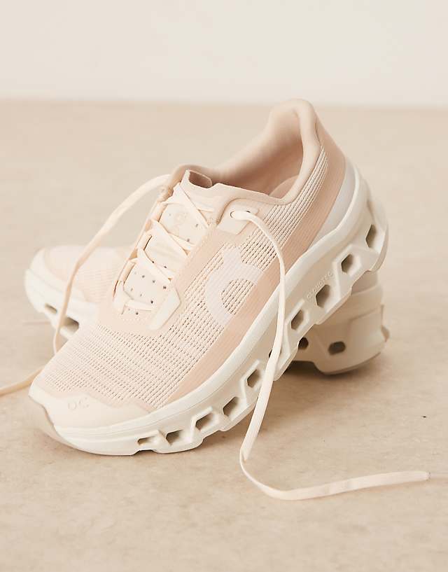 Asos ON Cloudmonster Void Running Trainers In Beige