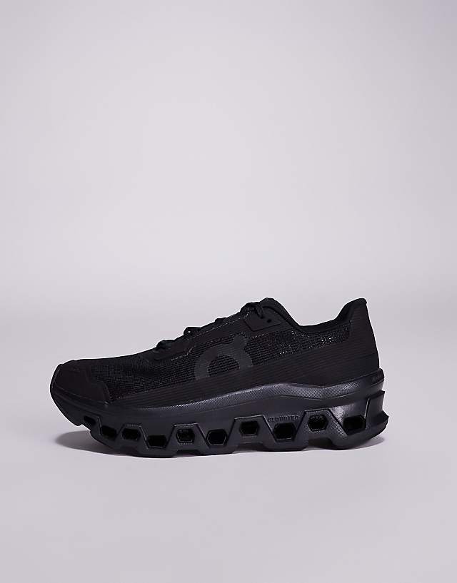 Asos ON Cloudmonster Void Running Trainers In Black
