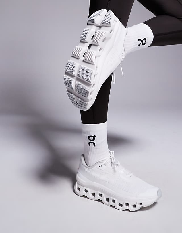 Asos ON Cloudmonster Void Running Trainers In White