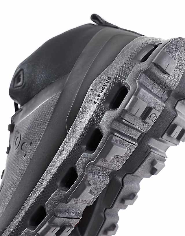 Asos ON Cloudroam Waterproof High Top Trainers In Black