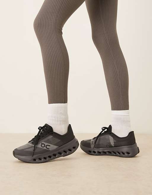 Asos ON Cloudsurfer Next Running Trainers In All Black