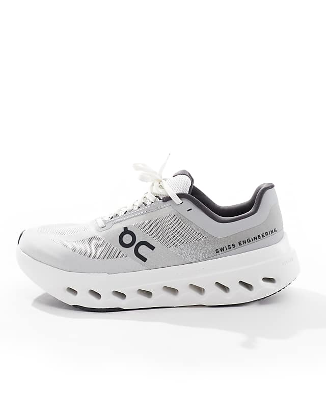 Asos ON Cloudsurfer Next Running Trainers In Grey And White
