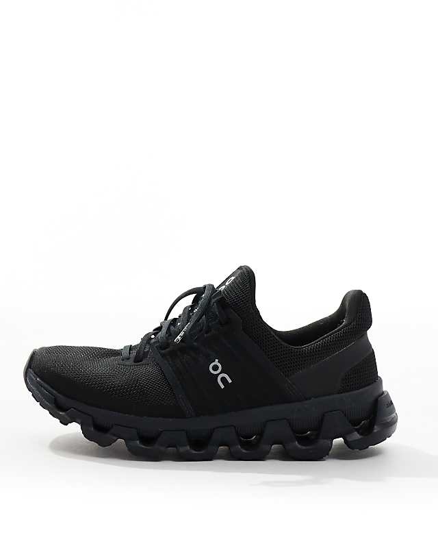 Asos ON Cloudswift 3 AD Running Trainers In All Black