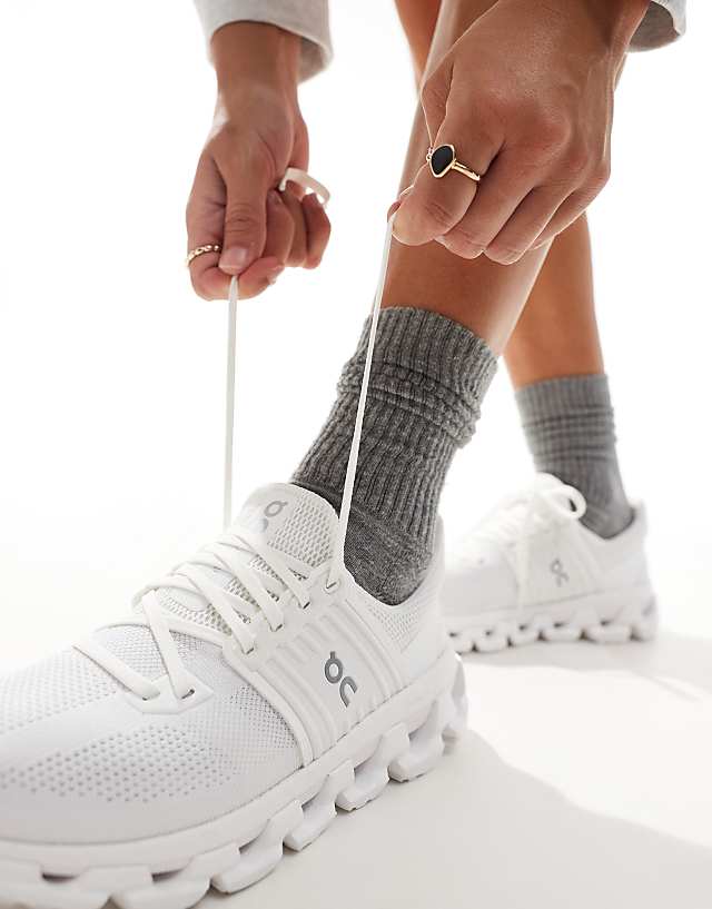 Asos ON Cloudswift 3 AD Running Trainers In All White