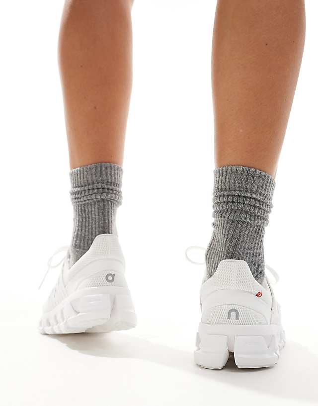 Asos ON Cloudswift 3 AD Running Trainers In All White