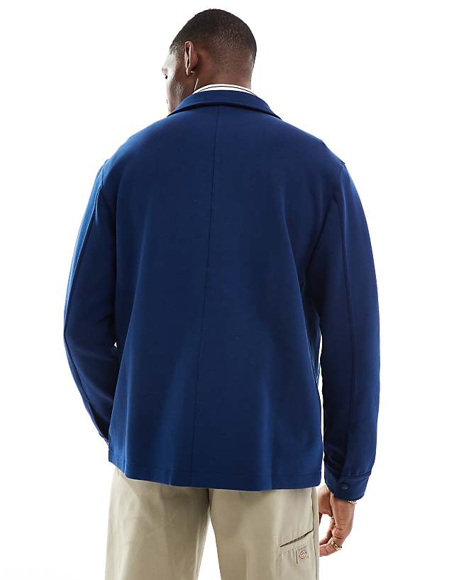 Asos Polo Ralph Lauren Icon Logo All Weather Chore Jacket In Mid Blue