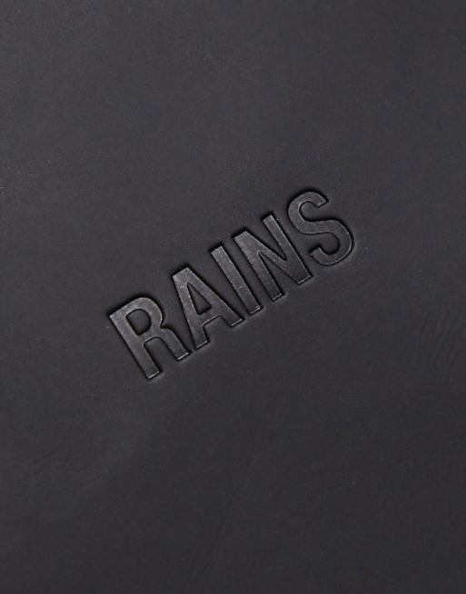 Asos Rains 15600 Unisex Waterproof Cosmetic Bag In Black