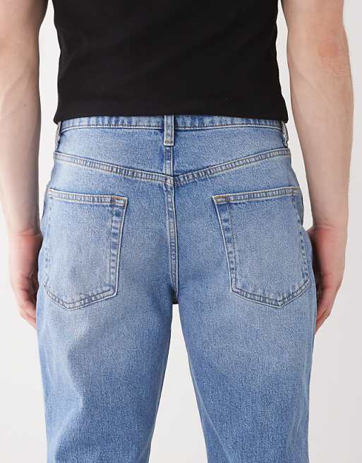 Asos Reclaimed Vintage Bootcut Flare Denim Jean In Light Blue Wash