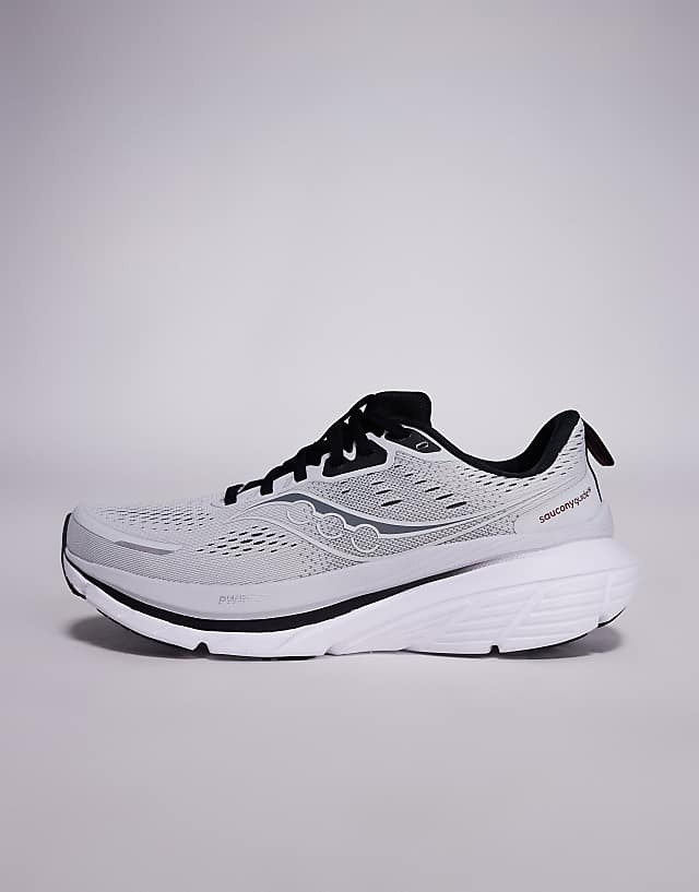 Asos Saucony Guide 18 Running Trainers In Cloud And Black