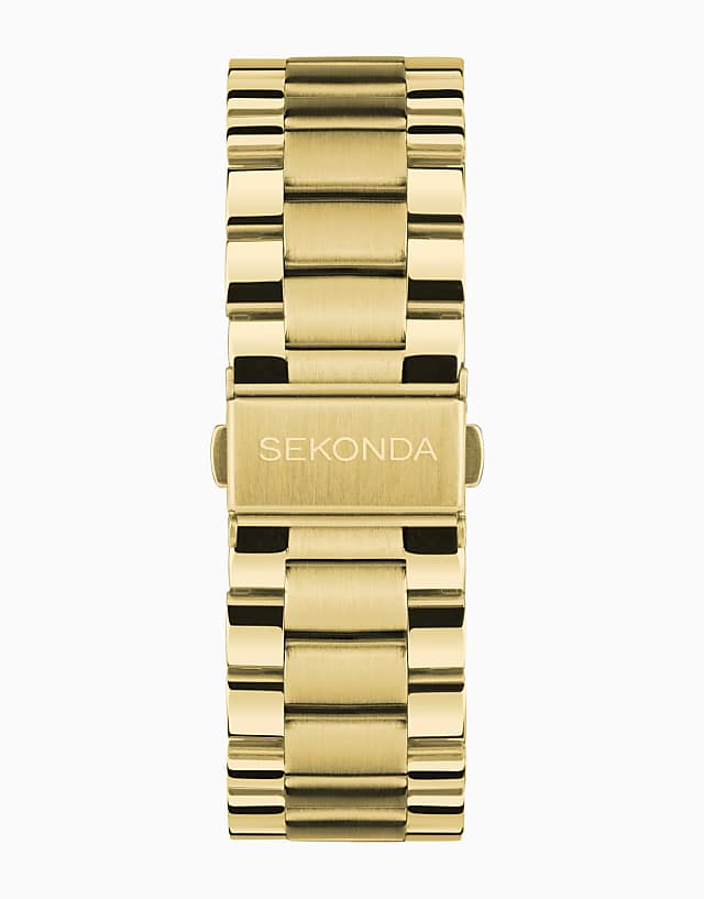 Asos Sekonda Active Plus Mens 45mm Smartwatch Watch In Gold