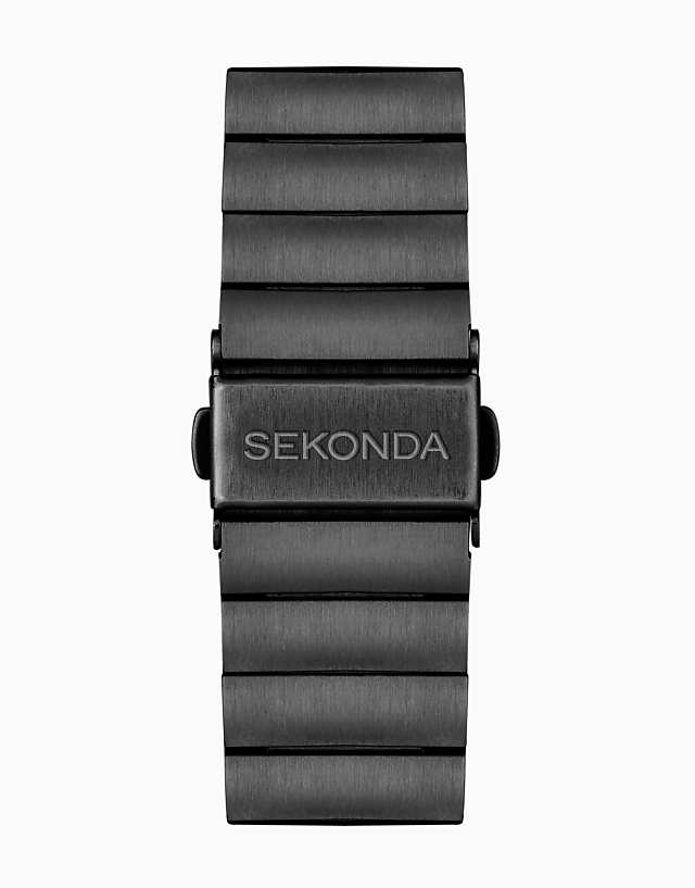 Asos Sekonda Motion Plus Unisex Smartwatch Watch In Black