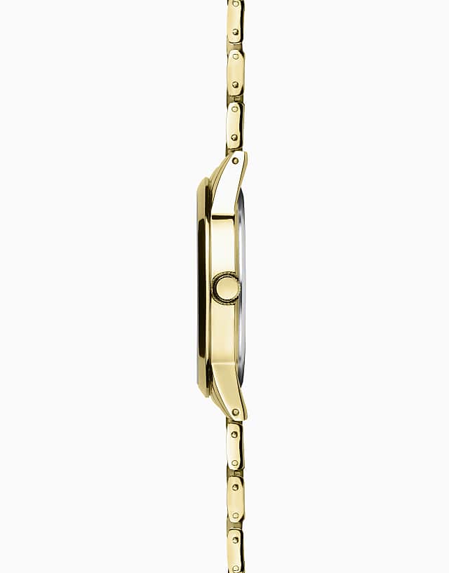 Asos Sekonda Sekonda Beaumont 40mm Round Gold Watch In Gold