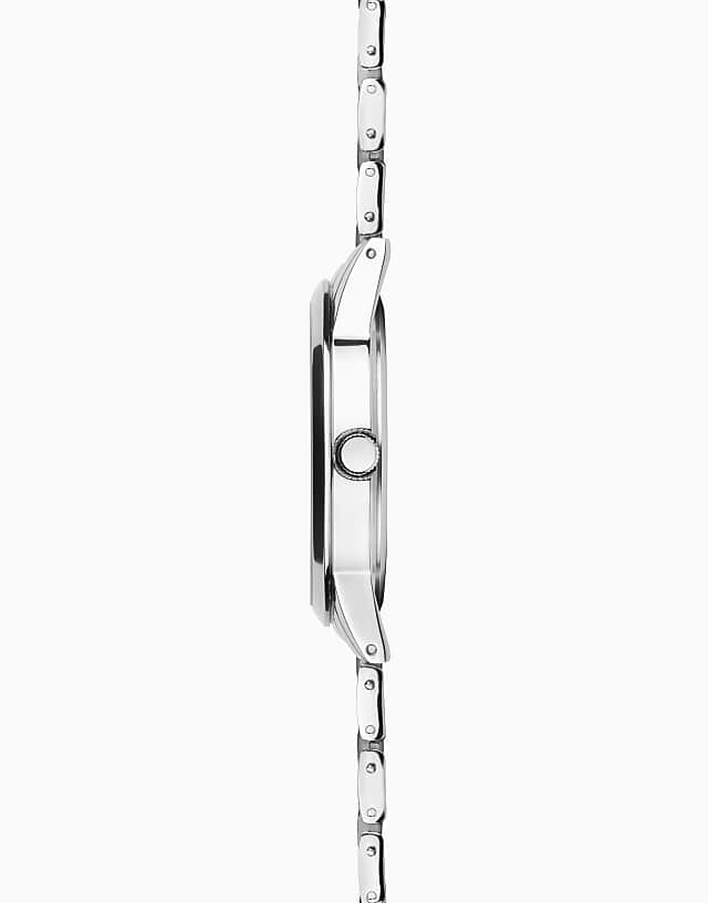 Asos Sekonda Sekonda Beaumont 40mm Round Silver Watch In Silver