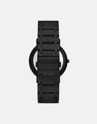 Asos Skagen Men's Signatur Three-hand Black Stainless Steel Watch- BLACK