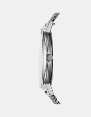 Asos Skagen Men's Signatur Three-hand Gray-tone Stainless Steel Watch - GREY