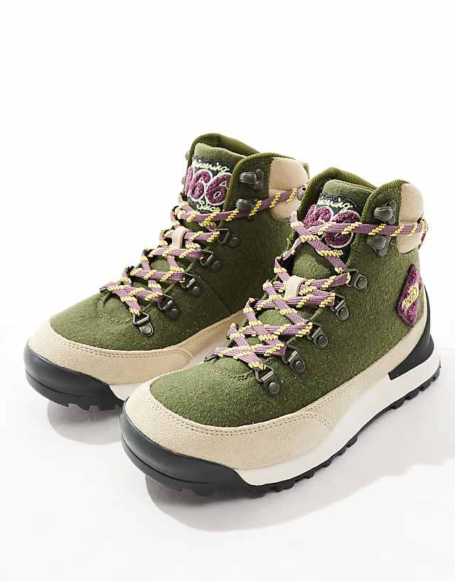 Asos The North Face Back-To-Berkeley IV Waterproof Hiking Boots In Olive Green