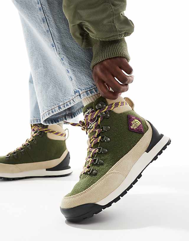 Asos The North Face Back-To-Berkeley IV Waterproof Hiking Boots In Olive Green