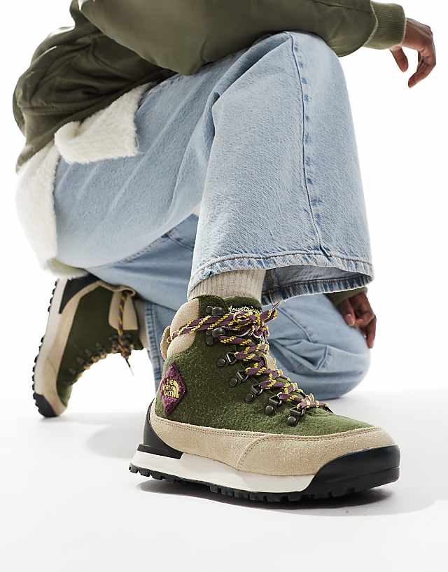 asos The North Face Back-To-Berkeley IV waterproof hiking boots in olive green