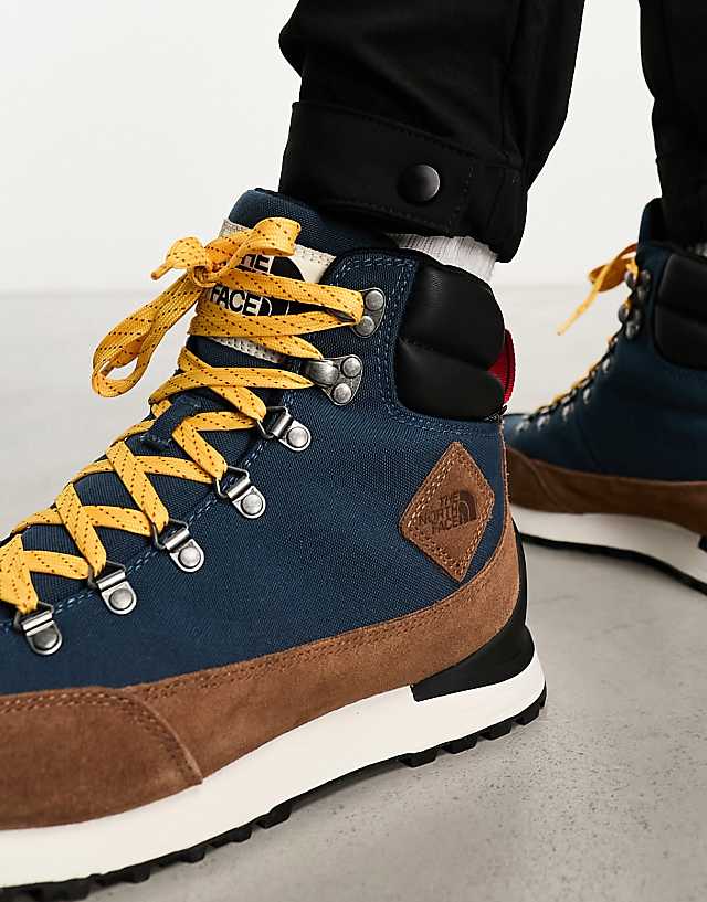 Asos The North Face Back-To-Berkeley IV Waterproof Hiking Boots In Blue And Brown