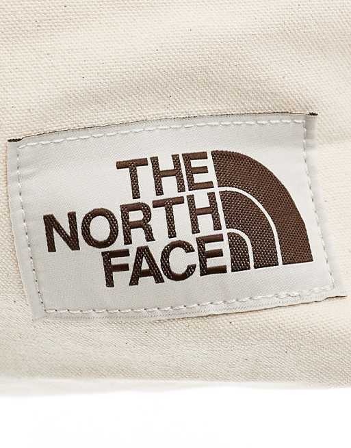 Asos The North Face Camper Van Logo Tote Bag In Ecru