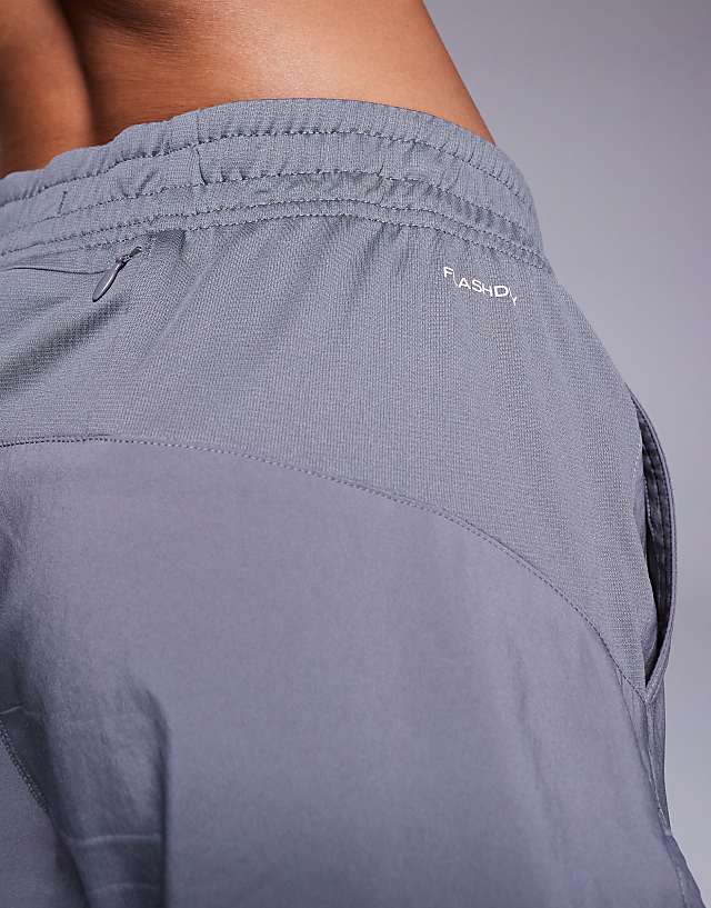 Asos The North Face Flex Woven 3-inch Short In Dark Gray