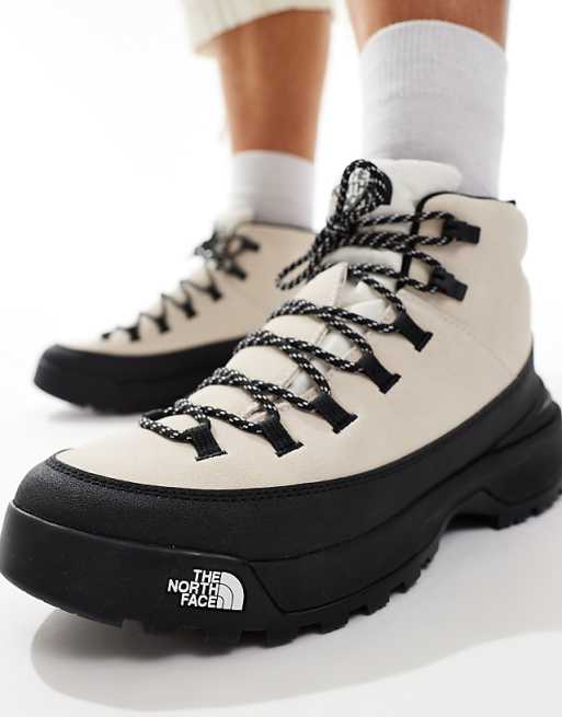 Asos The North Face Glenclyffe Urban Boots In Off White And Black