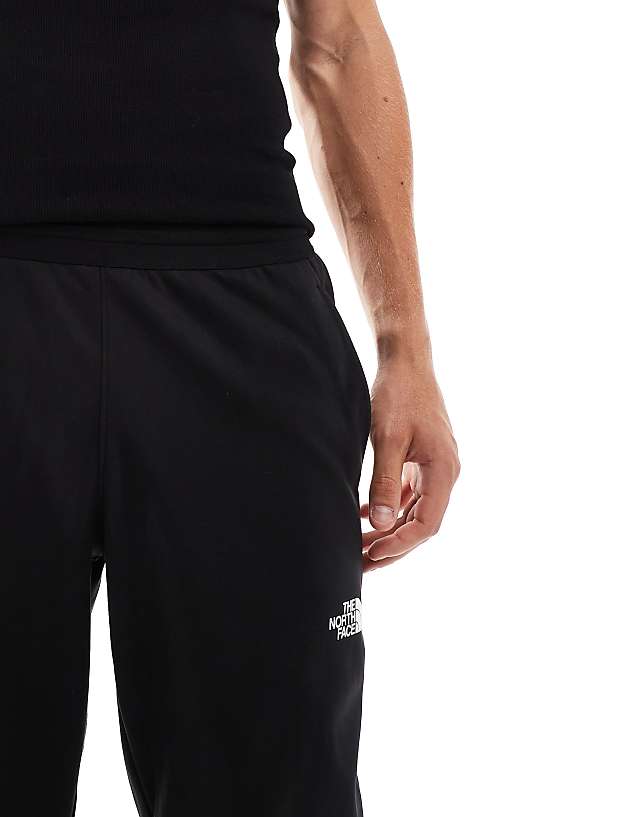 Asos The North Face Mountain Athletics Logo Joggers In Black