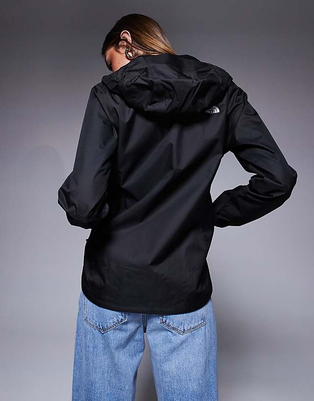 Asos The North Face Quest Waterproof Hooded Jacket In Black