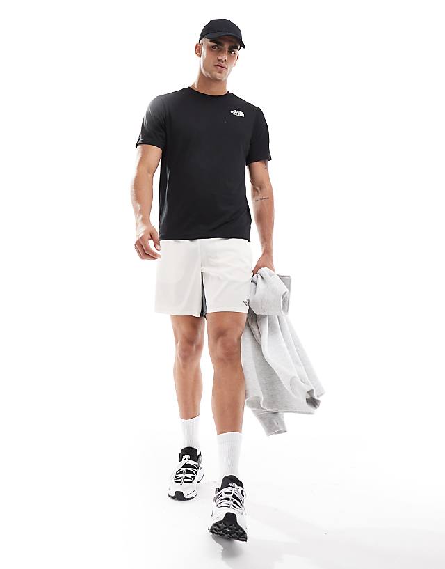 Asos The North Face Training 24/7 Logo T-shirt In Black