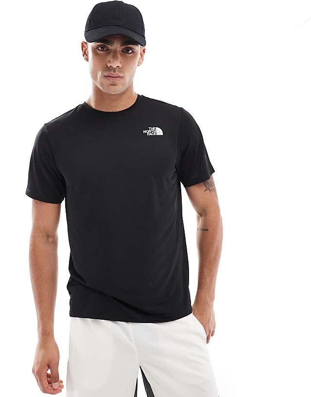 asos The North Face Training 24/7 logo t-shirt in black