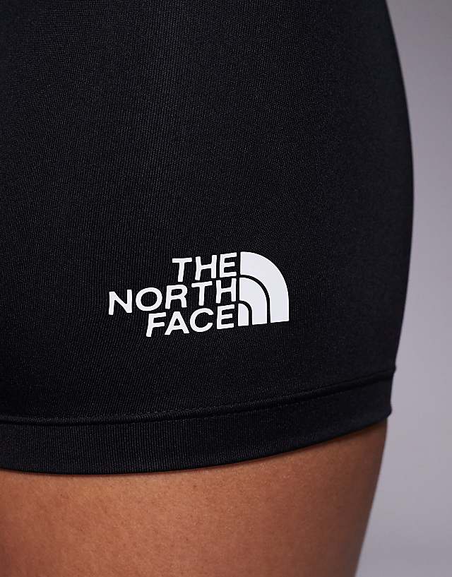 Asos The North Face Training Flex 5"" Logo Legging Short In Black