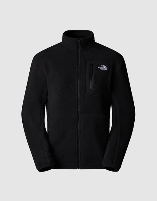 Asos The North Face Yumiori Full-zip Fleece Jacket In Tnfblack/tnfblack/tnfblck
