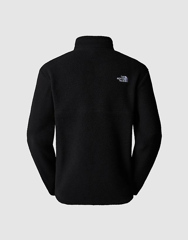 Asos The North Face Yumiori Full-zip Fleece Jacket In Tnfblack/tnfblack/tnfblck