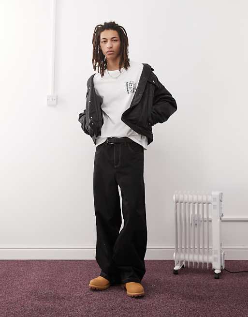 Asos Timberland Shoebox Backprint Logo T-shirt In White