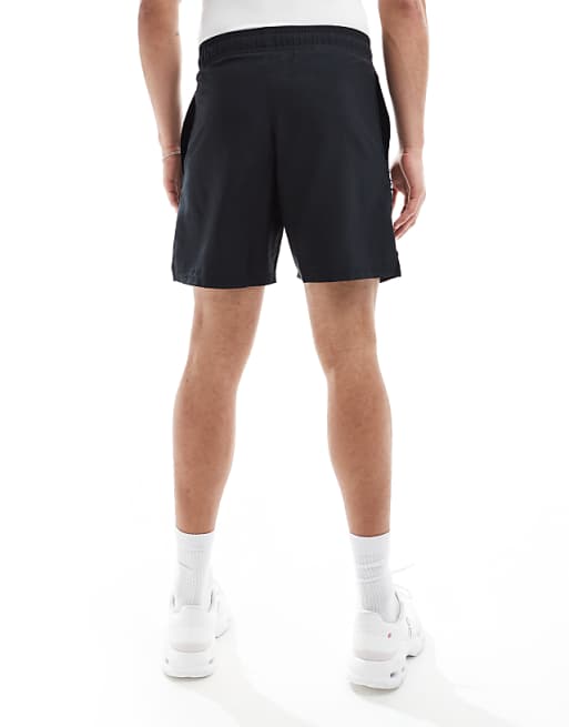 Asos Under Armour Tech Woven Wordmark Shorts In Black